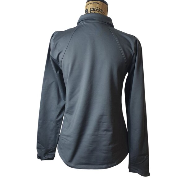 Under Armour Womens Pullover M Gray Tech Half-Zip Long Sleeve Runners Sporty - Picture 4 of 8